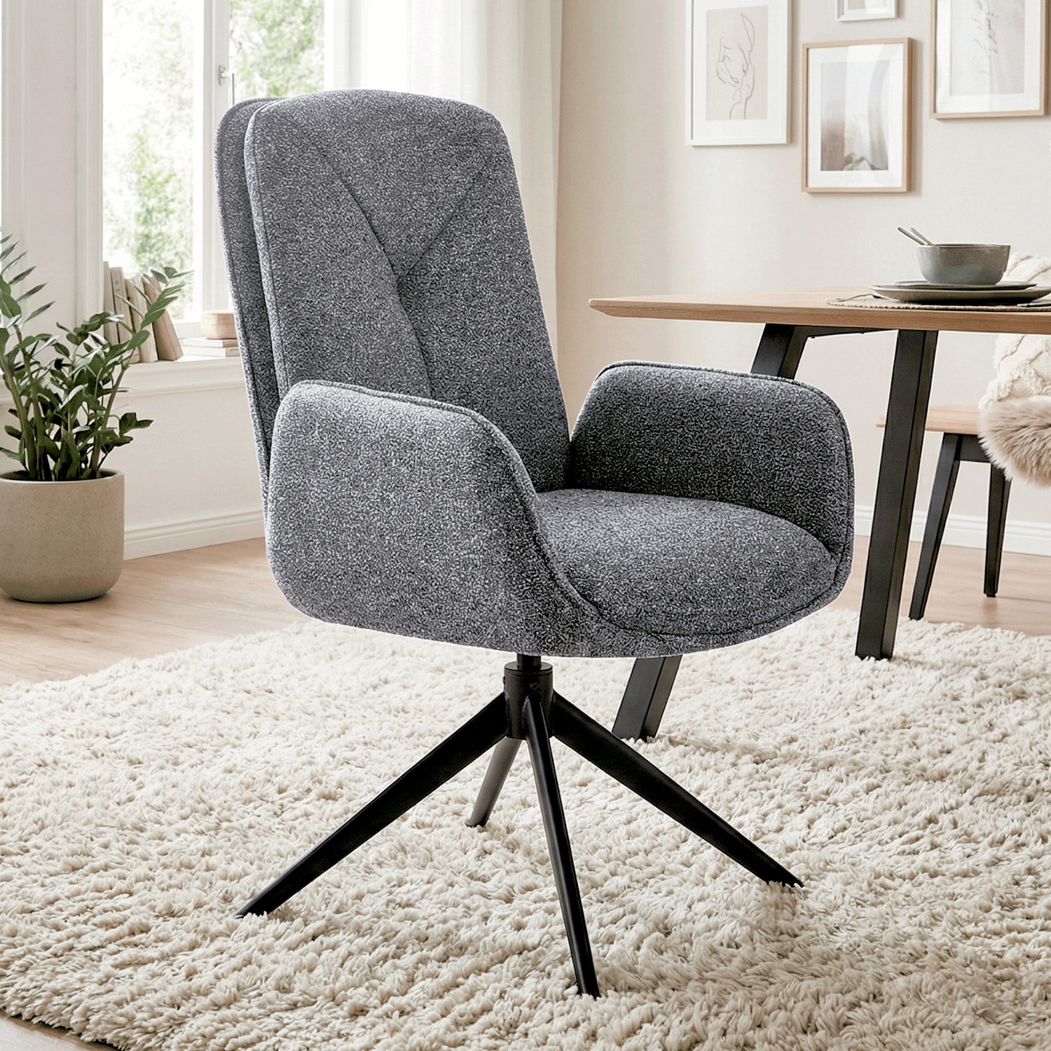 SILLA FEEL GRIS