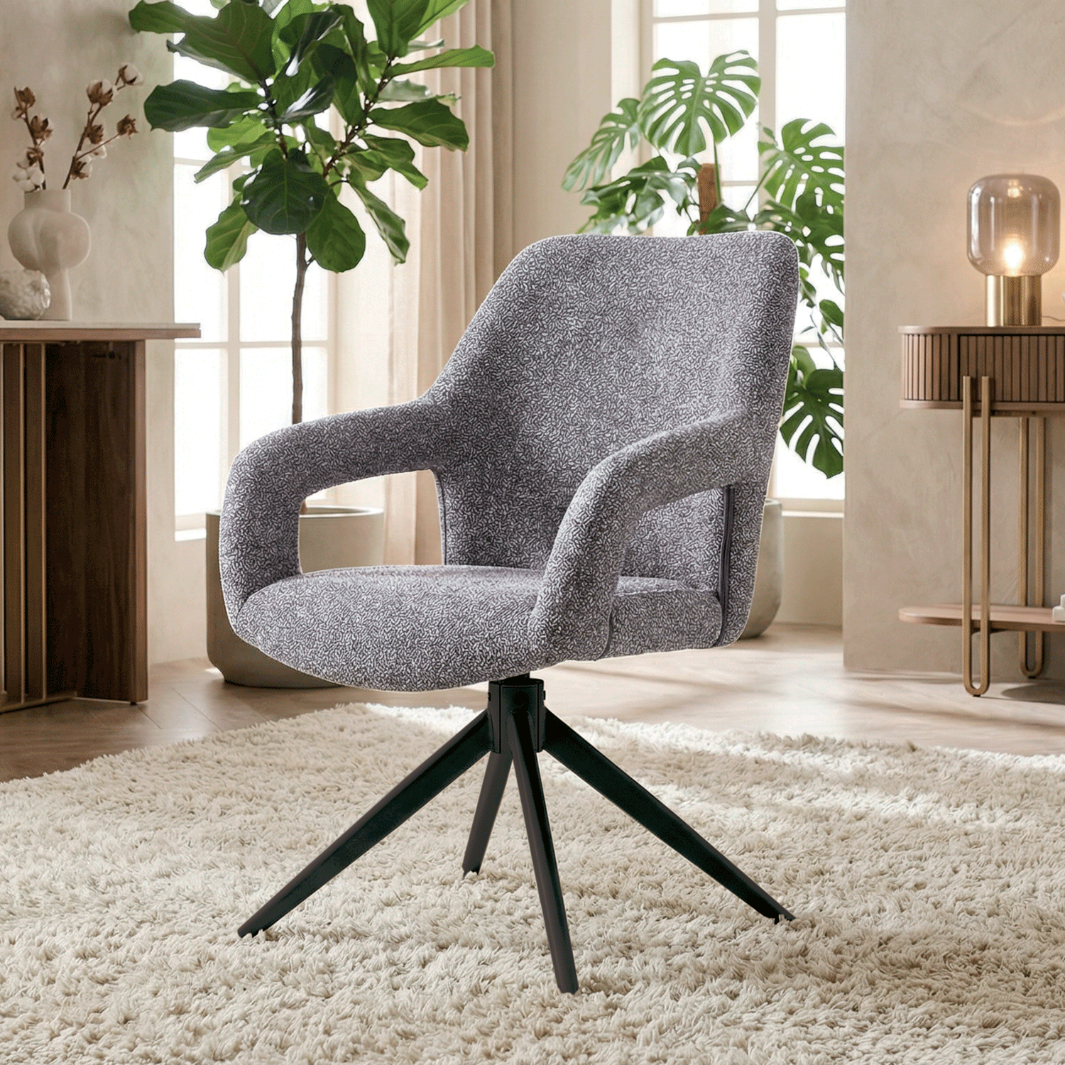 SILLA ÓPERA GRIS