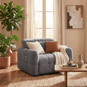 SILLÓN RELAX GUSTAF GRIS