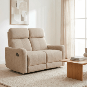 SOFÁ 2 PLAZAS RELAX PILOT BEIGE