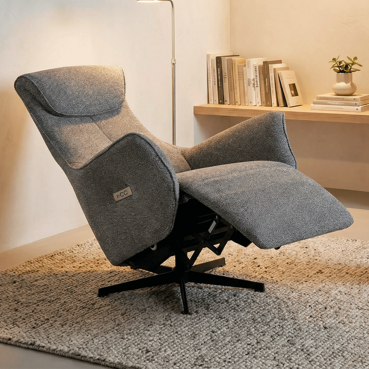 SILLÓN RELAX ZERO GRAVITY GRIS